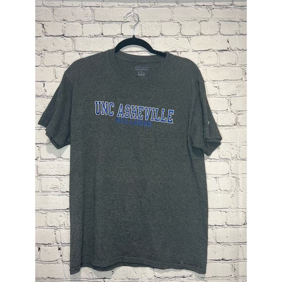 Champion Other - Unisex VINTAGE / RETRO Grey UNC Asheville Bulldogs T-Shirt